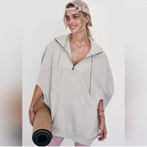 Free People movement Cocoon Half Zip hoodie